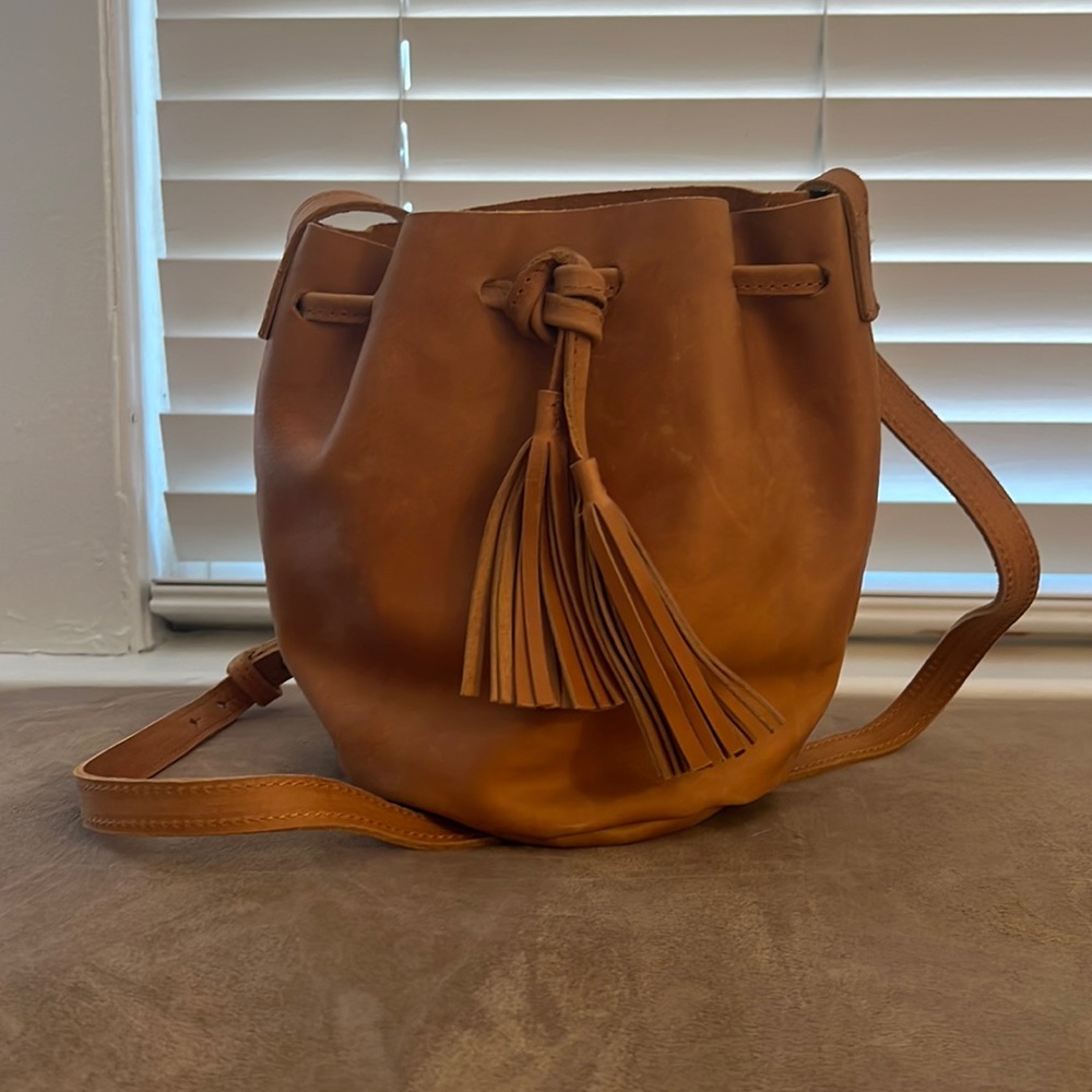 Able Leather Cross Body Bag
